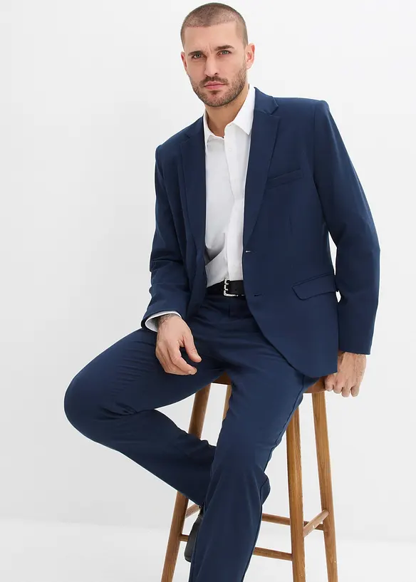 Veste de costume extensible, coupe moderne, bonprix