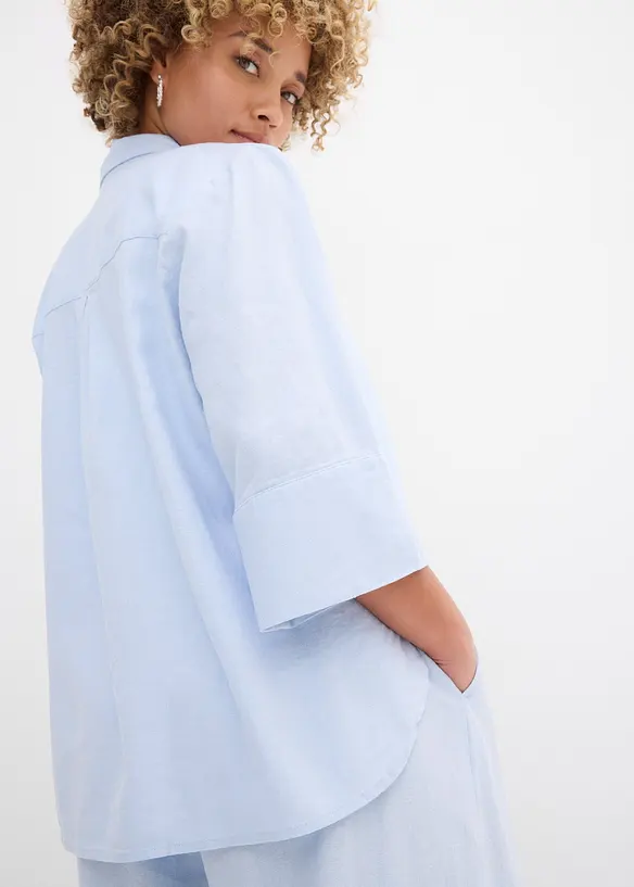 Chemisier en mati&egrave;re rafra&icirc;chissante, bonprix