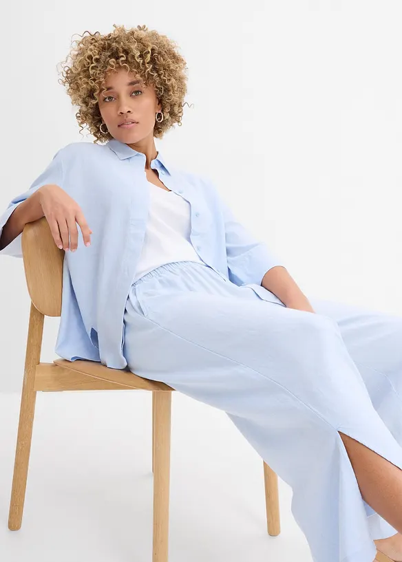 Chemisier en mati&egrave;re rafra&icirc;chissante, bonprix