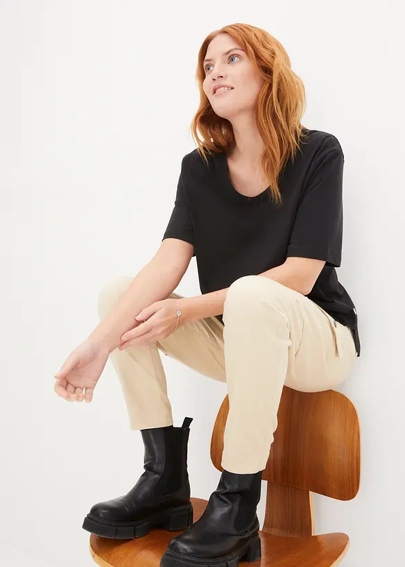 T-shirt ample en coton, bonprix