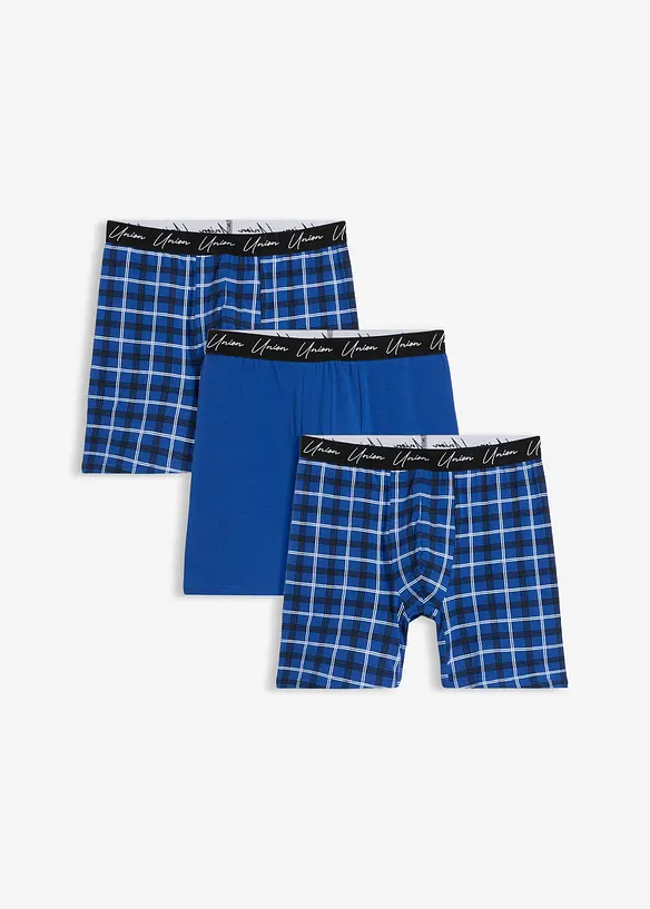Lot de 3 boxers coton, bonprix