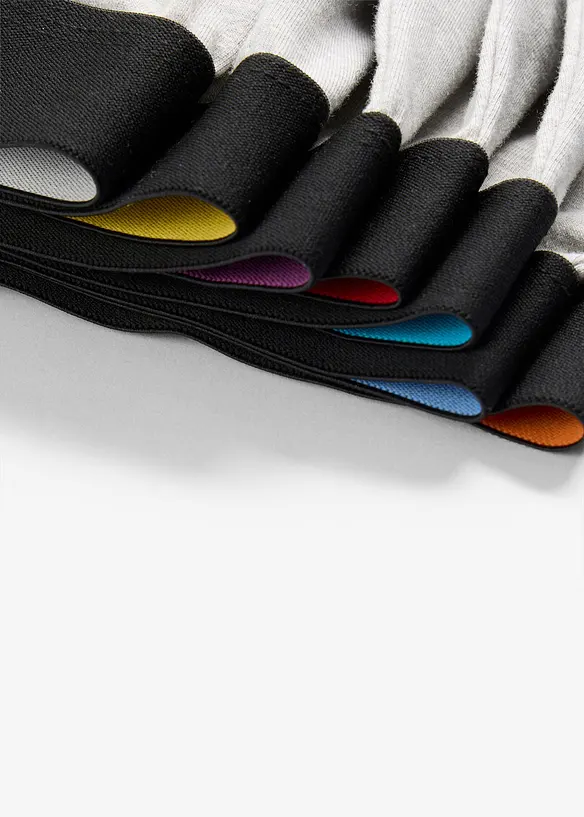 Lot de 7 boxers coton, bonprix