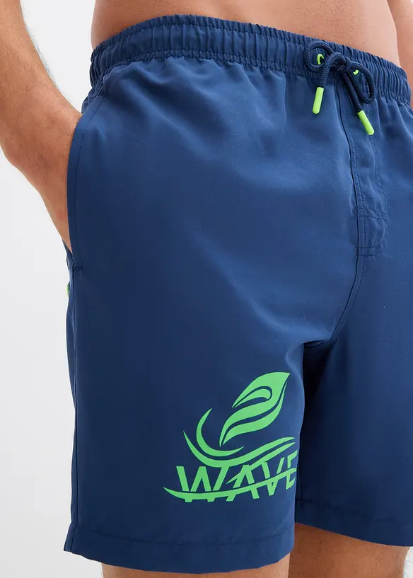 Short de bain avec imprim&eacute;, bonprix