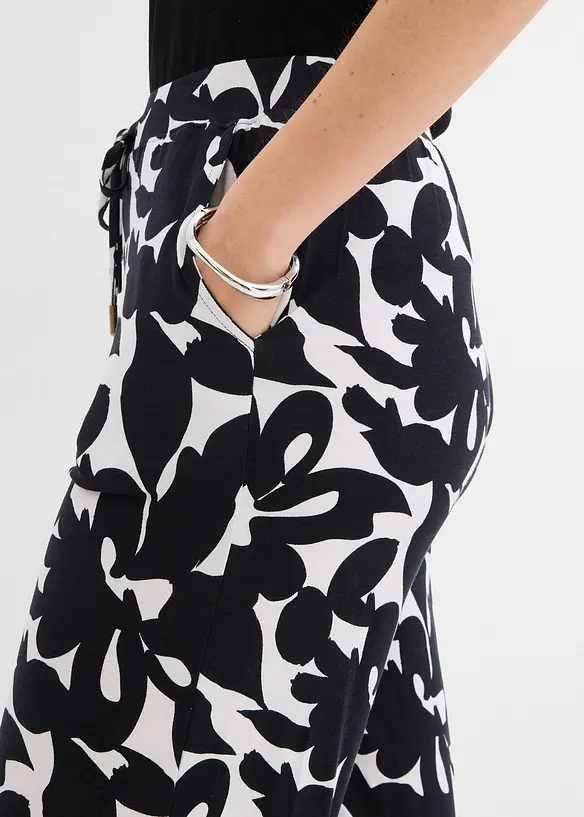 Pantalon en jersey viscose, bonprix