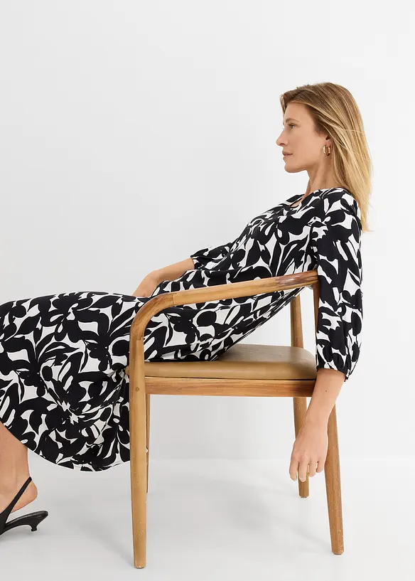 Robe longue en viscose fluide, bonprix