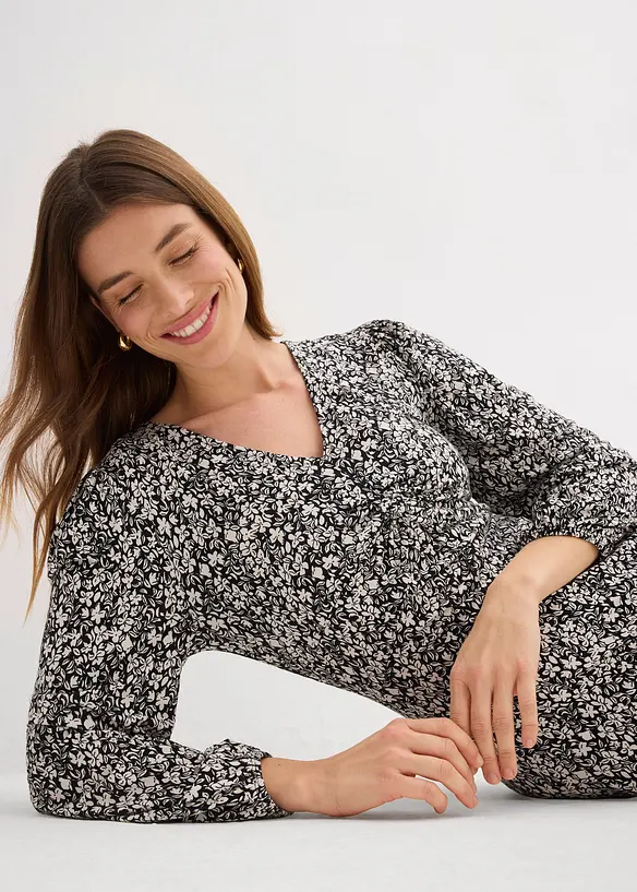 Robe en jersey viscose, bonprix