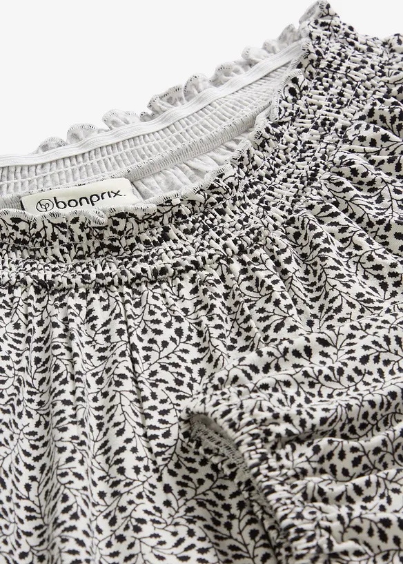 T-shirt manches longues en viscose extensible, bonprix