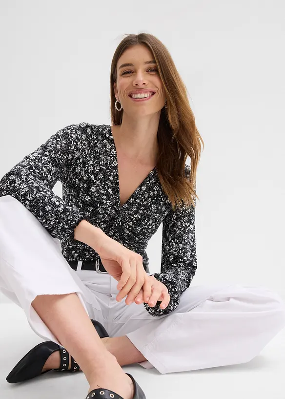 T-shirt en viscose fluide, bonprix