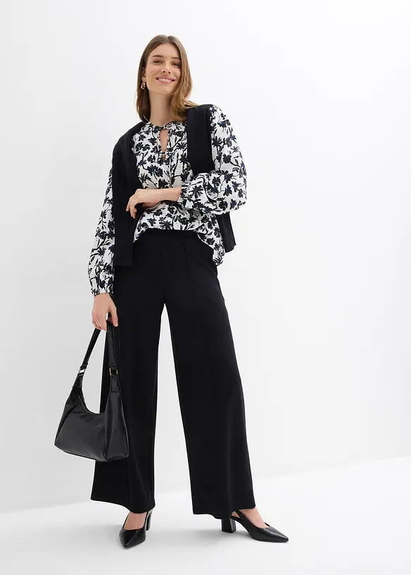Blouse &agrave; effet froiss&eacute;, bonprix