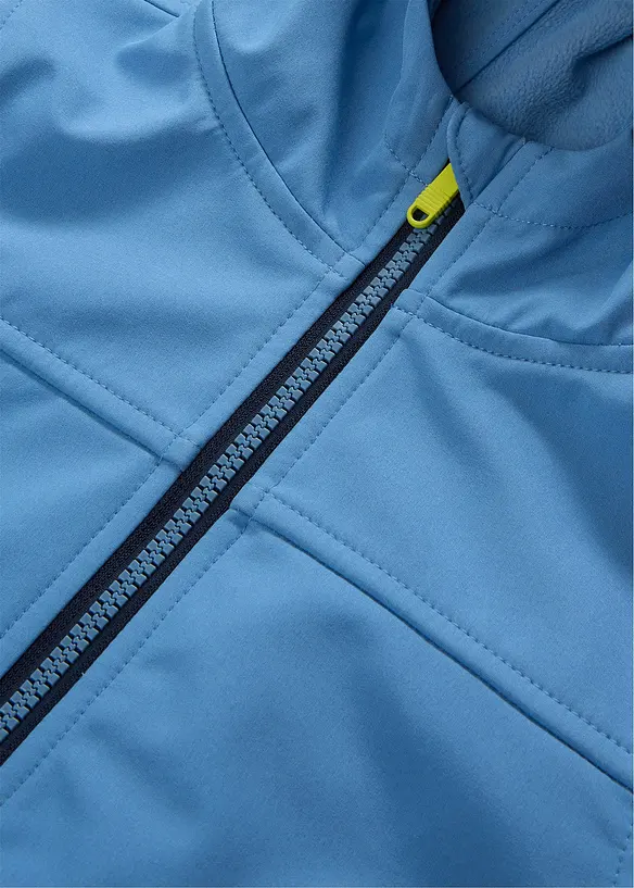 Veste softshell d&eacute;perlante et coupe-vent avec capuche, bonprix