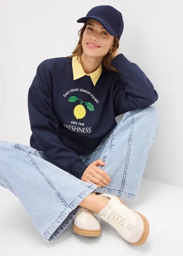 Sweat oversize, bonprix