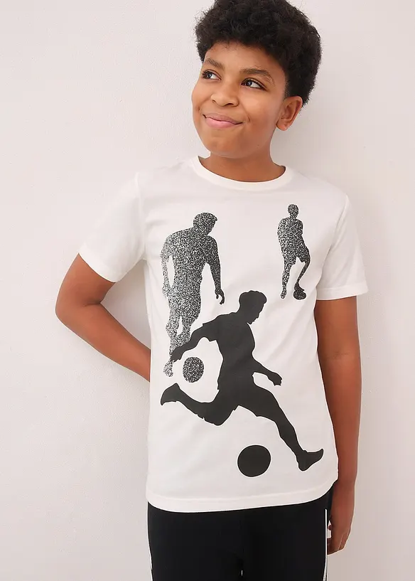 Lot de 3 T-shirts 100% coton, bonprix