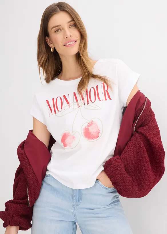 T-shirt 100% coton, bonprix