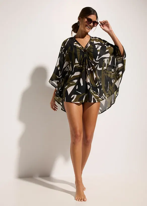 Tunique de plage transparente, bonprix