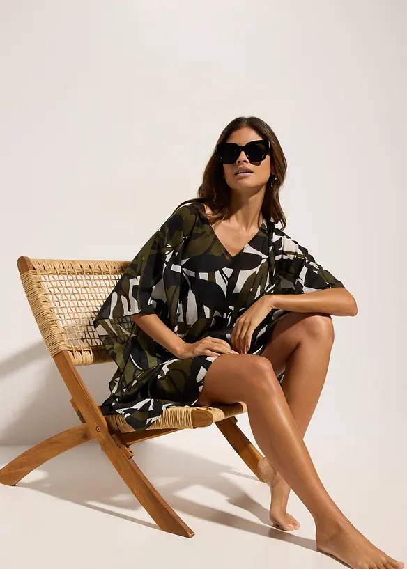 Tunique de plage transparente, bonprix