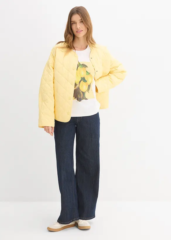 T-shirt en coton extensible, bonprix