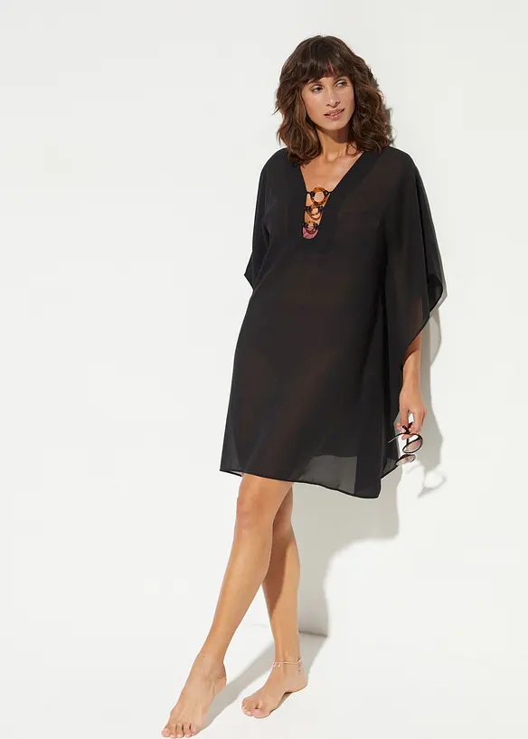 Tunique de plage en mousseline l&eacute;g&egrave;re, bonprix