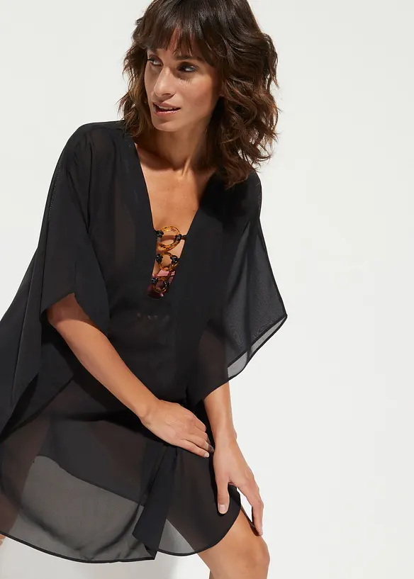 Tunique de plage en mousseline l&eacute;g&egrave;re, bonprix