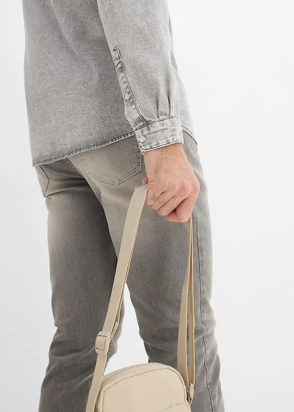 Chemise en jean 100% coton, bonprix