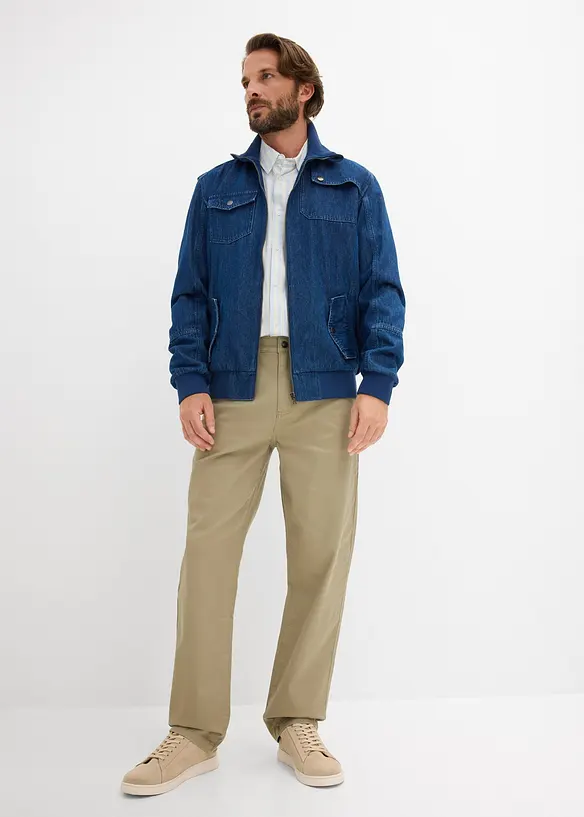 Veste en jean 100% coton, bonprix