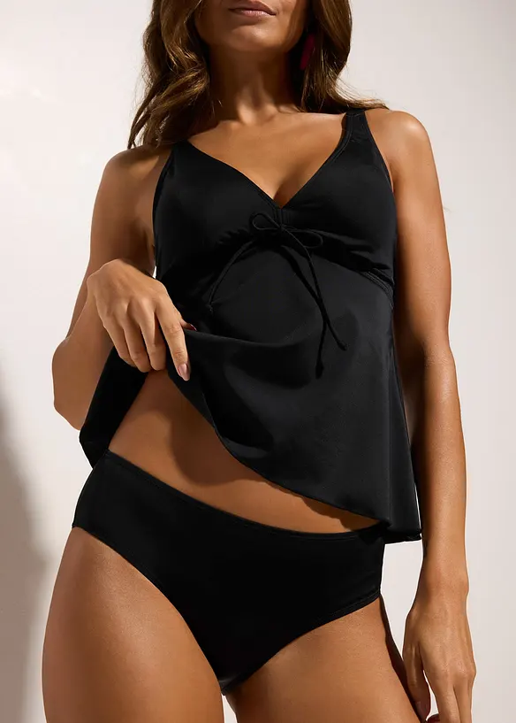 Tankini (ens. 2 pces) &agrave; bretelles r&eacute;glables, bonprix