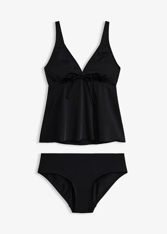 Tankini (ens. 2 pces) &agrave; bretelles r&eacute;glables, bonprix