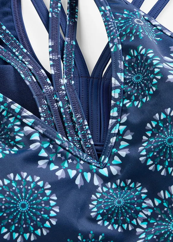 Lot de 2 hauts de maillots brassi&egrave;re dos nageur, bonprix