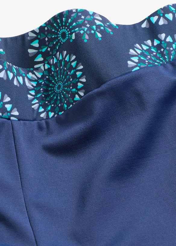 Cycliste de bain &agrave; taille &eacute;lastiqu&eacute;e, bonprix