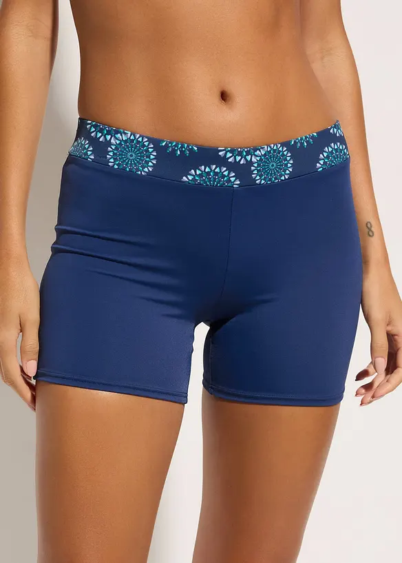 Cycliste de bain &agrave; taille &eacute;lastiqu&eacute;e, bonprix