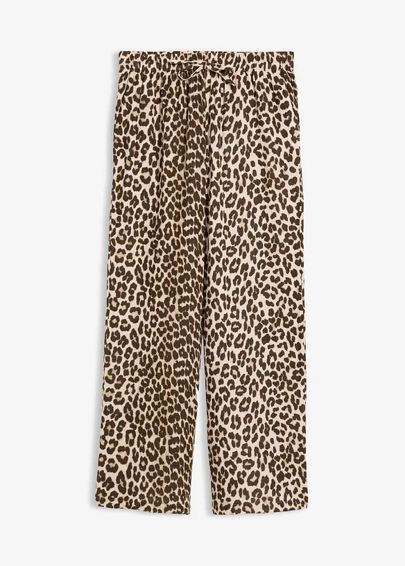 Pantalon de grossesse 2en1 en gaze de coton, bonprix