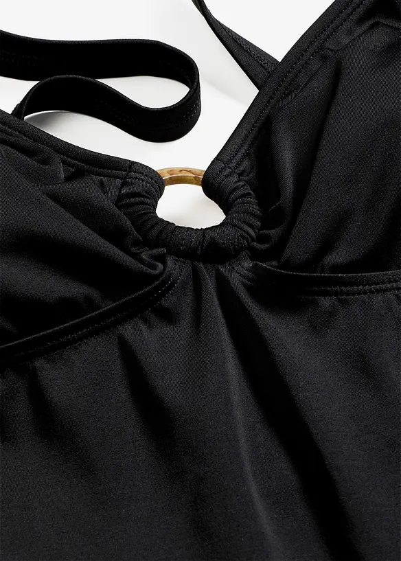 Tankini avec d&eacute;tail anneau (ens. 2 pces), bonprix