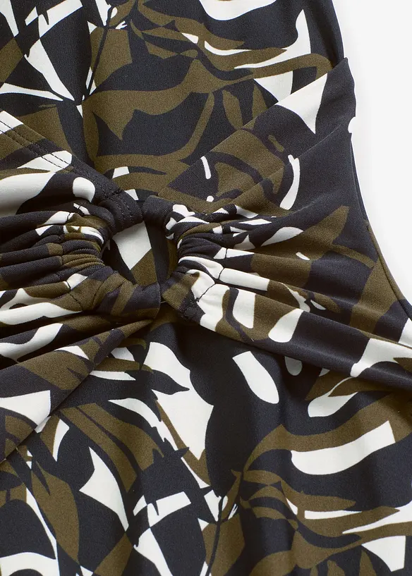 Maillot 1 pi&egrave;ce avec anneau, bonprix