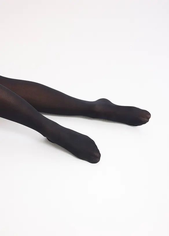 Lot de 2 collants voile sculptants 30D, bonprix