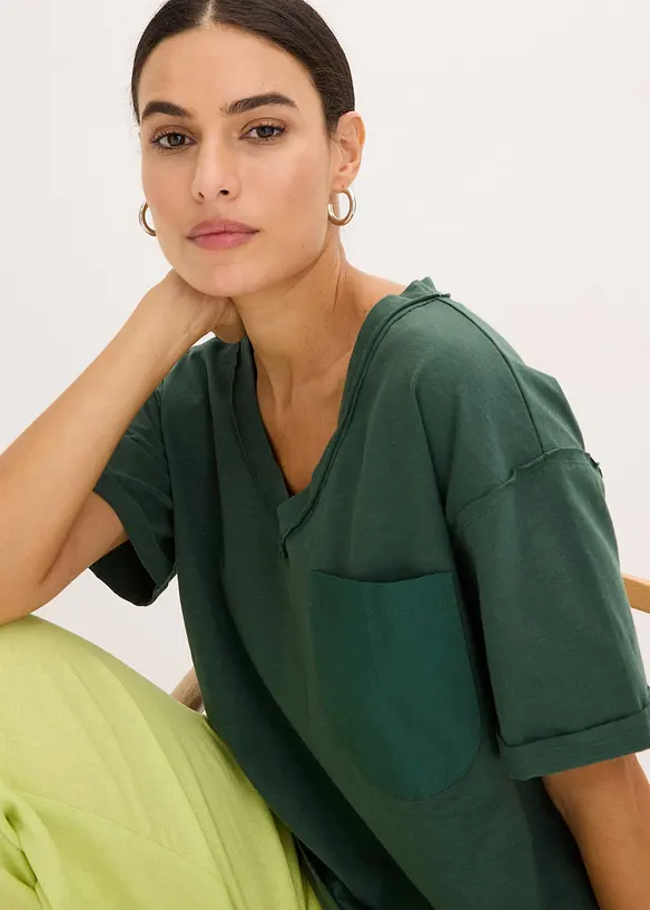 T-shirt oversize 100% coton, bonprix