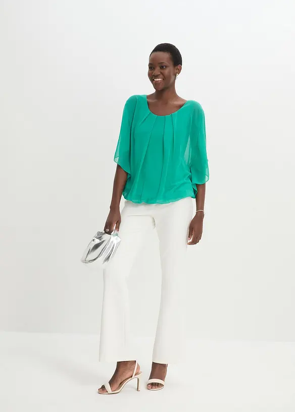 Blouse en mousseline, bonprix