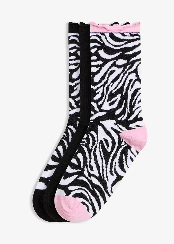 Lot de 3 paires de chaussettes, bonprix