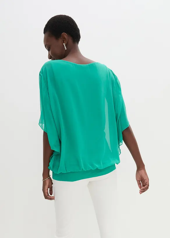 Blouse en mousseline, bonprix