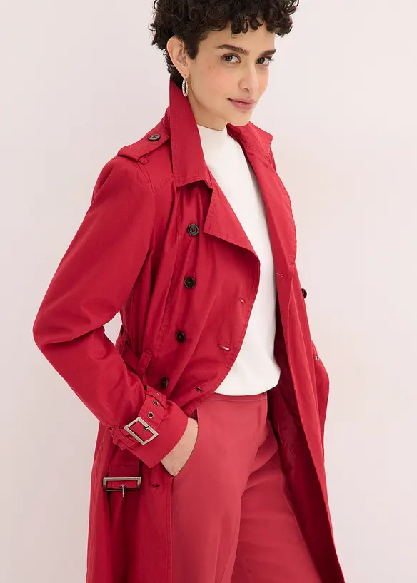 Pantalon large et l&eacute;ger &agrave; pinces, bonprix