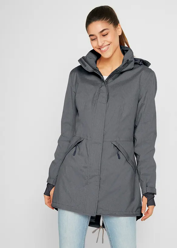 Parka technique imperm&eacute;able, bonprix
