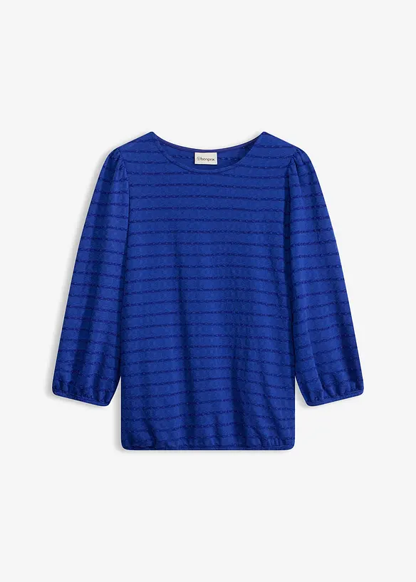 Tunique en jersey textur&eacute;, bonprix