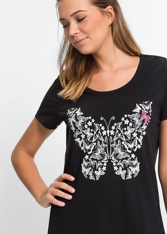 Chemise de nuit courte, bonprix