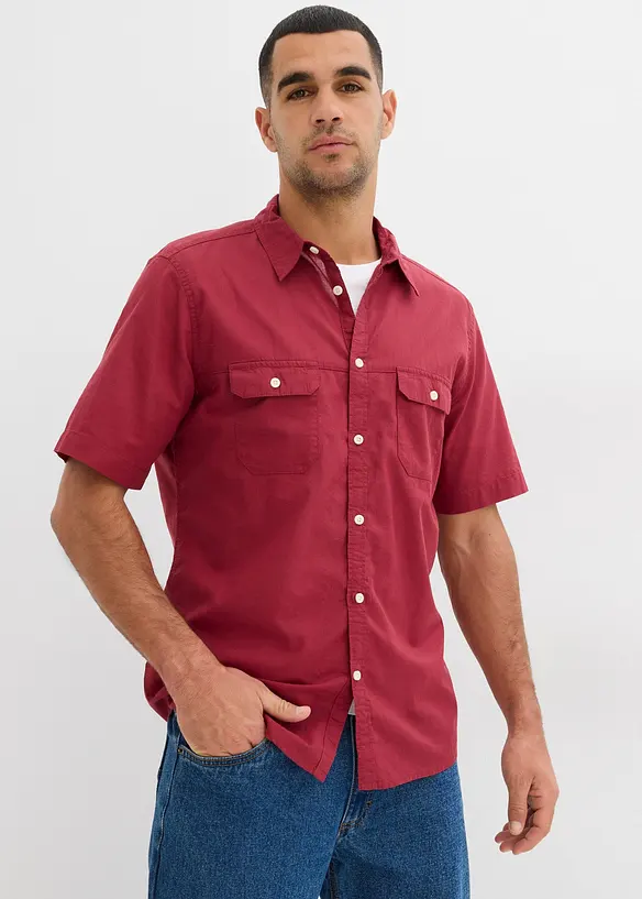 Chemise manches courtes 100% coton, bonprix