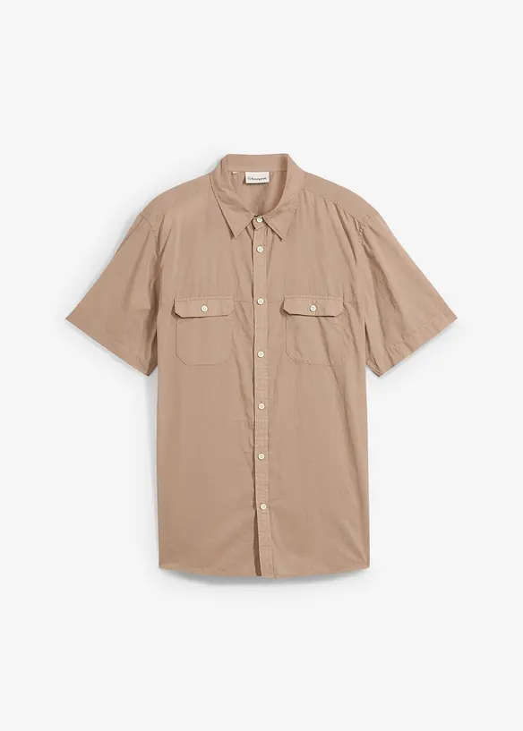 Chemise manches courtes 100% coton, bonprix