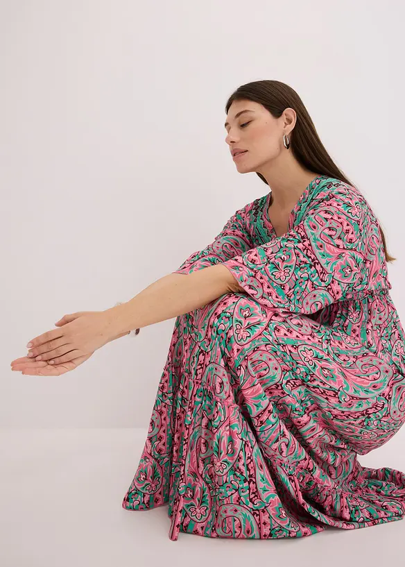 Robe longue en viscose fluide, bonprix