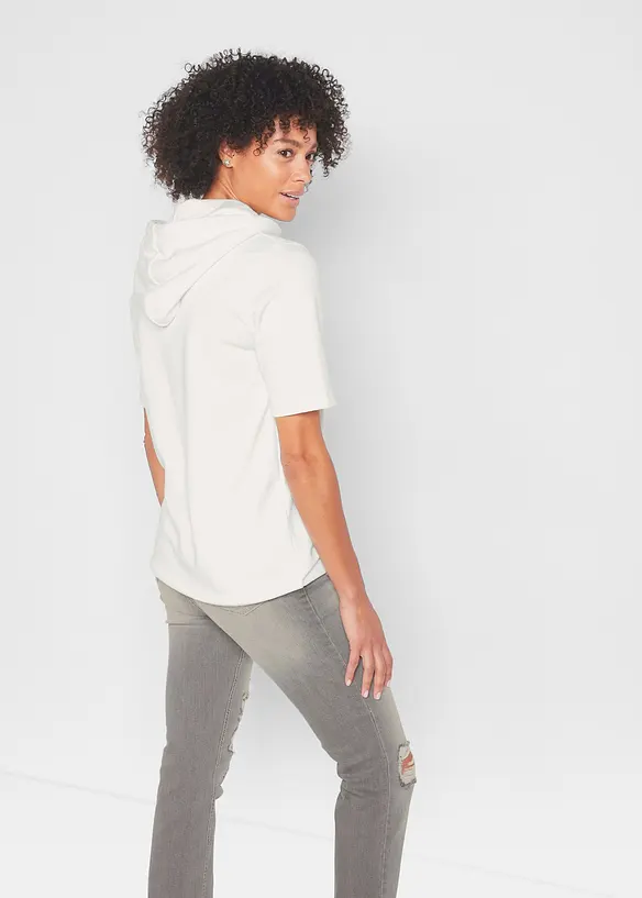 Sweat &agrave; capuche, bonprix