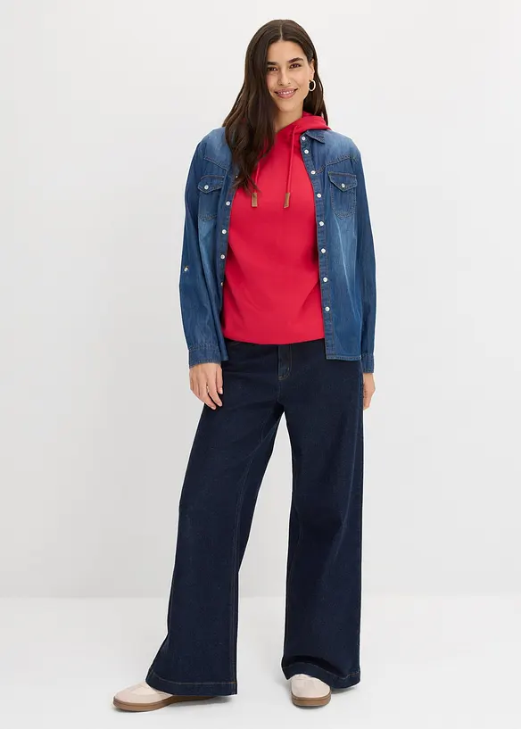 Sweat &agrave; capuche, bonprix