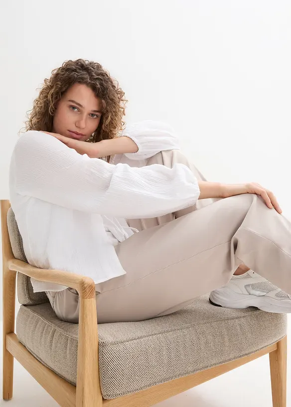 Bol&eacute;ro en gaze de coton, bonprix