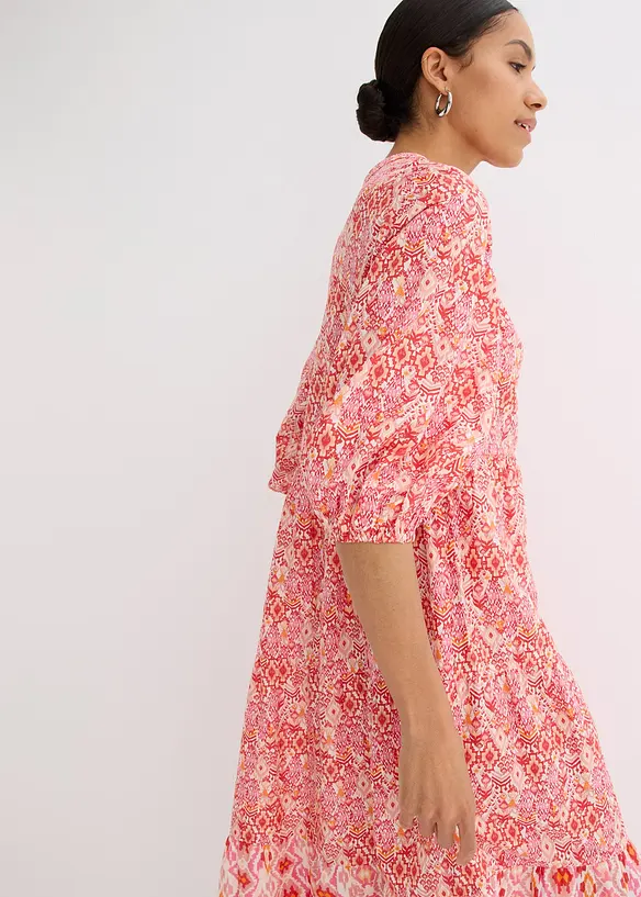 Robe midi en coton l&eacute;ger, bonprix