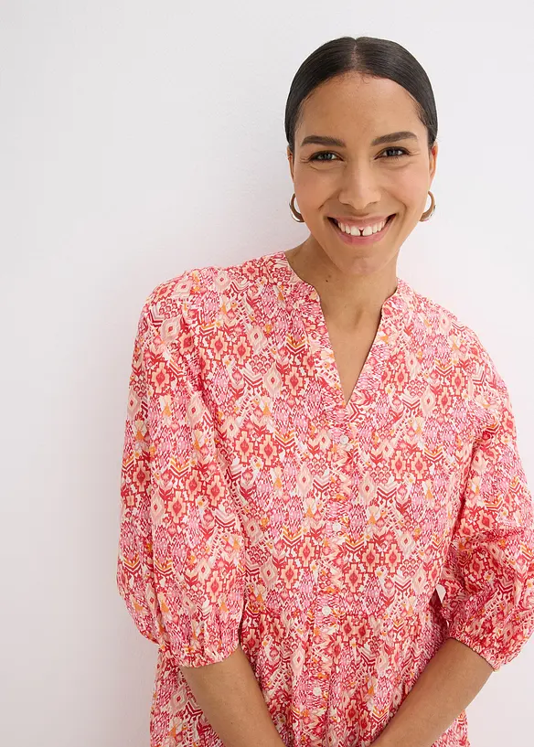 Robe midi en coton l&eacute;ger, bonprix