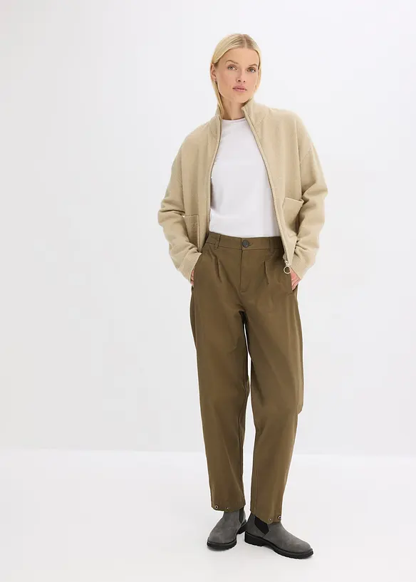 Pantalon barrel, bonprix